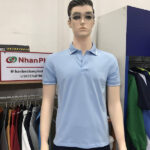 Áo thun cá sấu poly màu xanh navi NPU-AT10020464