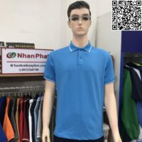 Áo thun cá sấu poly màu xanh ngọc NPU-AT10020462