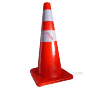 Cọc tiêu giao thông phản quang nhựa PE cao 60 cm QAPQ-320014