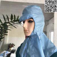 Nón trùm phòng sạch chống tĩnh điện màu xanh NPU-PS10020547